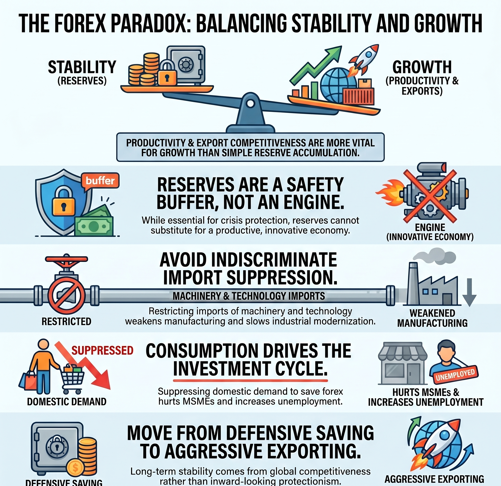 Why Saving Forex Could Hamper India&rsquo;s Growth
